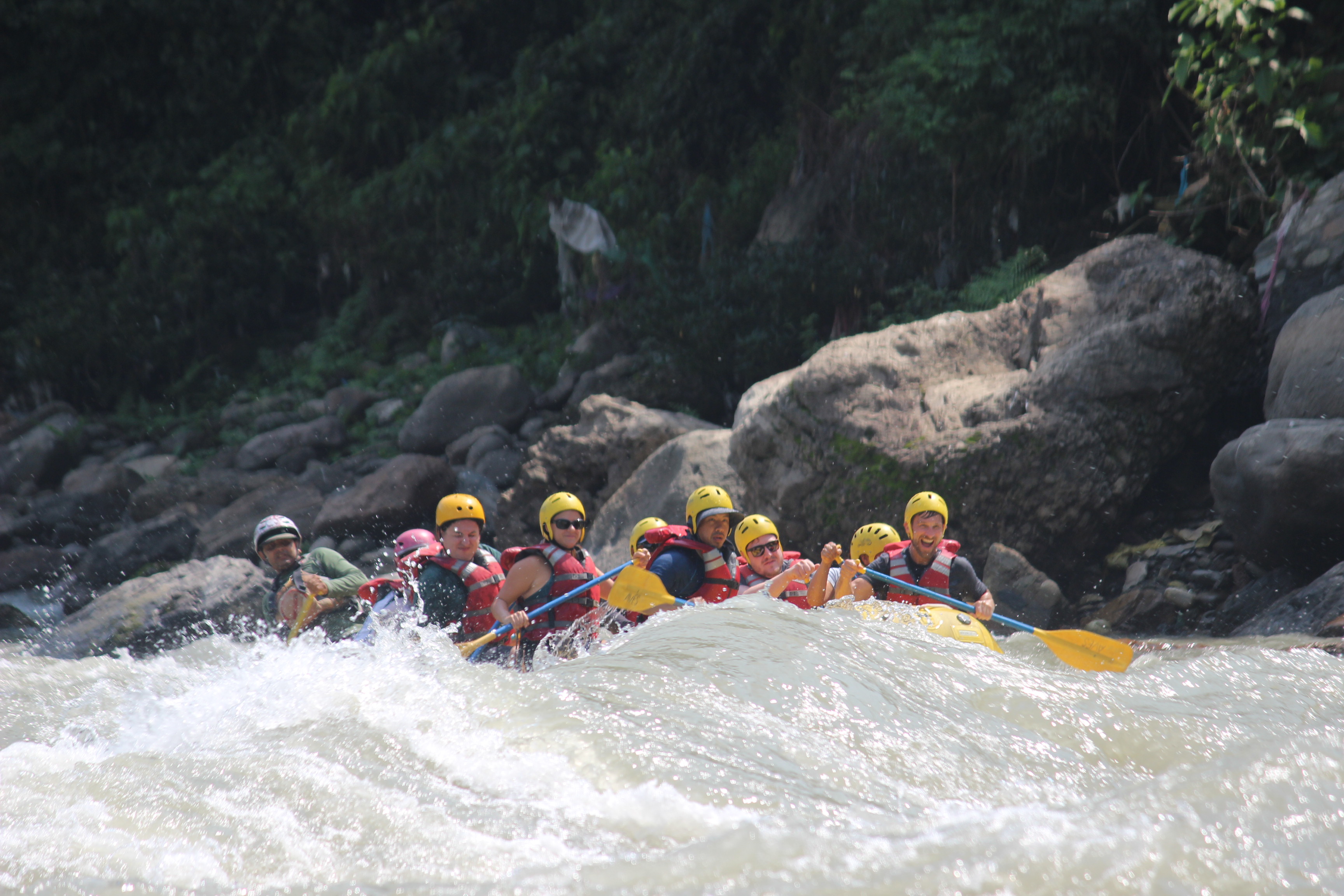 Splashing!